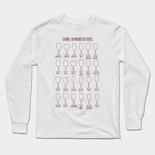 Spain, a World of Wines Long Sleeve T-Shirt